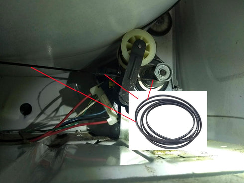 Dryer Drum Belt 312959, Replaces PS11757542 Y312959 6-3129590 3-12959, 3-14774, 314774