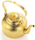 ZENFUN Stainless Steel Teapot 1.4L (47 FL OZ) with Infuser, Vintage Stovetop Kettle, Mini Antique Water Boiler