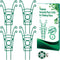 4 Pack Stackable Plant Trellis for Climbing Plants, Indoor/Outdoor Garden Trellis, Plant