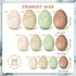 Kidum 36 Pcs Easter Speckled Eggs Vase Filler Plastic Speckled Eggs Faux Eggs for Decoration Bowl DIY Spring Displays