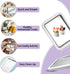 2 Frozen Rolled Ice Cream Maker Instant Ice Cream Maker with Spatulas Yoghurt Plate Homemade DIY Instant Gelato