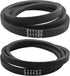 12112425 Washer Belt Kit 211124 211125, Belt Replacement Part Compatible with Maytag Whirlpool Washing Machine,