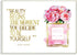 Stupell Industries Fashion Designer Perfume Gold Pink Watercolor Inspirational Word Wall Plaque, 13x19, Multi-Color