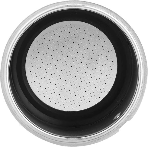 Stainless Steel Coffee Filter, 51mm Cafe Filter Baskets, Strainer Espresso Filters, Pressurized Porous Basket, Reusable