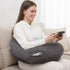 ENITYA Extra Large Ergonomic Gaming & Reading Pillow with Arm & Elbow