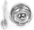 Basic Spirit Bird Nest Salt Cellar with Spoon - Handcrafted Pewter Home Lead-Free SD-6