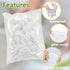 200 MAQIHAN Bowl Covers for Bread Proofing - Medium Plastic Wrap Food Sourdough Baking Rising Elastic Reusable Plate