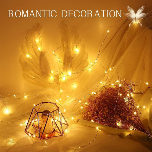 20 2024 3 Pack) Bottle Lights, LED Fairy Lights Battery Operated USB Rechargeable Upgraded Bottle Light with Cork