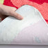 Cozy (45x80CM) Baby Playtime Watermelon Cute Fruits Half Round Shaped Bedroom Bathroom Doorway Kitchen Floor Rug Carpet