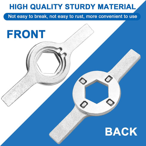 AMI PARTS TB123A Washing Machine Spanner Wrench - 1-11/16 Inch for Washer Repair Compatible with G-E Whirlpool