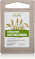Cutting Board for Kitchen, Wheat Straw Fiber, Dishwasher Safe, Juice Grooves for Meat, Veggies, Easy Grip Handle,