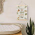Qvapt 12x16 Jungle Animals Nursery Wall Decor,Wild Animal Nursery Classroom Wall Decor,Tropical Jungle Safari Animals