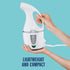 Conair Handheld Travel Garment Steamer, CompleteSteam 1100W, For Home, Office, and Travel, White