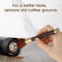 Coffee Cleaning Brush, 16.7x1.58CM Barista Brush for Coffee Grinder and Espresso Machine with Vegan Brush Hair