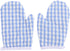 2Pcs Kids Oven Mitts for Children Play Kitchen, Anti- Scald Gloves Microwave