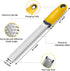 Professional Stainless Steel Lemon Zester & Grater, Premium Kitchen Tool for Cheese, Garlic, Vegetables & Fruits