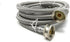 Premium Stainless Steel 6ft Washing Machine Hoses Burst Proof Leak Proof 2 Pack for Hot Cold Water