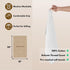 16x26 inches, 4-Pack, Native Fab Cotton Kitchen Towel with Hanging Loop Waffle Weave Kitchen Towels for Cleaning