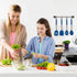 Kitchen Utensils Set of 4 Pack, Silicone Cooking Utensils for Nonstick Cookware, Perfect for Baking, Mixing, BPA Free