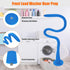 Washer Door Prop for Front Load Washing Machine, Removable Magnetic Washer Door Holder - Flexible Adjustable Washer Door Stopper Keep Washer Door Open to Prevent Odors - Blue