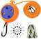 Portable Travel Clothesline Cord - Caudblor Adjustable 33ft Laundry Drying Rope with 12Pcs Stoppers