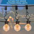 Viklluyr 50 Pack Christmas Light Clips Hanging Hooks - Outdoor String Light Clips - Heavy Duty Metal Camper Awning