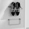 i frmmy Foldable Wall-Mounted Shoe Rack- Aluminum Hanging Shoe Organizer, Efficient Holder