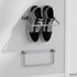 i frmmy Foldable Wall-Mounted Shoe Rack- Aluminum Hanging Shoe Organizer, Efficient Holder