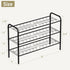Vellzeyce Closet,Wide 3 Shoe Rack,Long Shoe Organizer for Shoe Storage for Entryway, Tier Sturdy Metal Free Standing