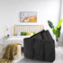 Uranshin 600D 43.3 29.13 x11.02 inches, Oxford Fabric Large Outside Chair Storage Bag, Black, x Zipper Closure