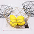 Fruit Stand Vegetables Serving Bowl Basket Holder - Metal Iron Wire for Kitchen Counter, Table Centerpiece, Large Round