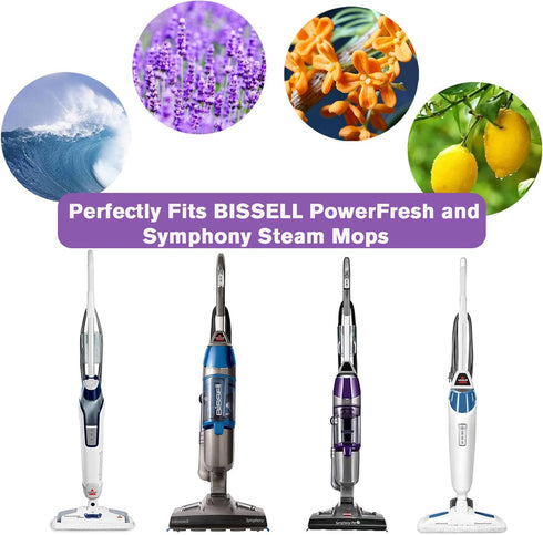16 Pack 1940, 1806, 1132 Steam Mop Scent Discs Compatible with Bissell Powerfresh and Symphony Series, Fits Model