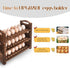 3 Countertop 36 3 Wooden Egg Holder Layer Fresh Egg Rack Holders Stackable Quail Egg Sorter Storage Trays Organizer