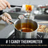 Candy Thermometer with Pot Clip - Deep Fry Oil Thermometer for Frying, 2 Pack Cooking Thermometer