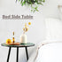 Outdoor Side Table Patio Side Tables for Outside End Tables Small Outdoor Table Round Patio Coffee Table Modern Metal