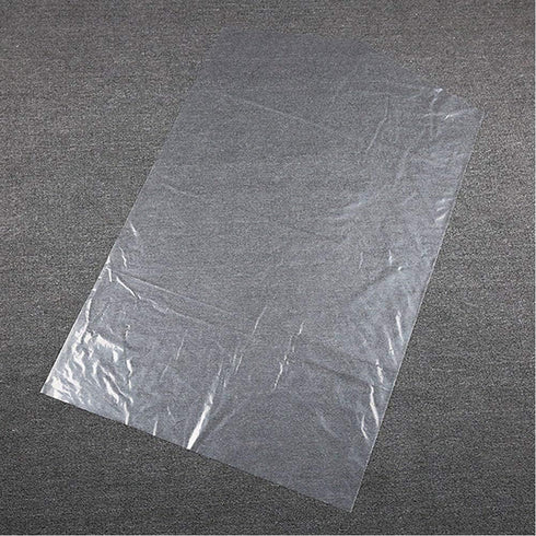 Pack of 50 Garment Bag Transparent Clothing Dust Cover for Dustproof Hanging Clothes, Suit Dress Jacket Cover for