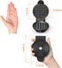 CROWNFUL Mini Waffle Maker, 4" Chaffle Maker with Non-Stick Surface, Easy to Clean, Recipe Guide Included