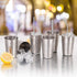 Hypermotion Stainless Steel Straw - Food Grade Reusable Metal Drinking Straw Set with Cleaning Brushes