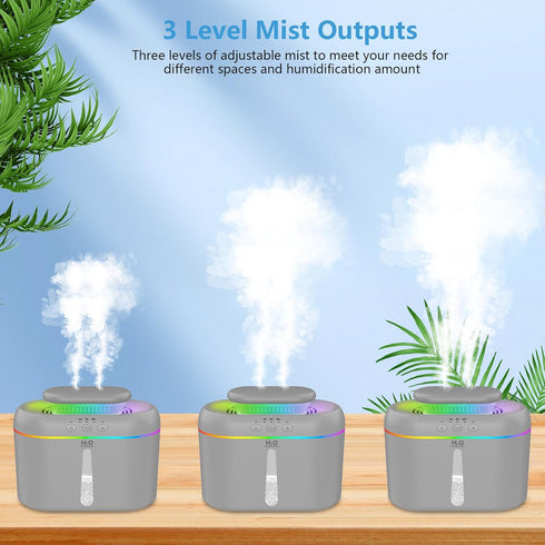 2L 28 NozzieEasy 7 humidifiers for bedroom humidifier Home Ultra-Quiet dB Quiet Supersized Cool Mist Air Humidifier