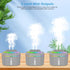 2L 28 NozzieEasy 7 humidifiers for bedroom humidifier Home Ultra-Quiet dB Quiet Supersized Cool Mist Air Humidifier