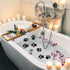 Mudder 20 Pcs Non Slip Bathtub Stickers, Shower Floor Safety Adhesive Paw Decals for Tubs, Anti Slip Applique