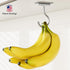 Josmimic Counter, Under Cabinet Banana Hook Adhesive - Sticky Banana Hanger Under Sturdy Metal Banana Holder