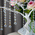 10pcs 20mm Crystal Garland Strands Hanging Glass Chandelier Beads Chains Glass Balls Prisms with Beads Pendants Crystal