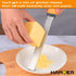 Grater Citrus Orange Lime Lemon Slicer with Channel Knife Stainless steel with non-slip rubber handle 2-pcs multi-tool set
