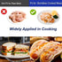 WAOGE 304 Chicken Shredder Tool Twist Meat Shredder Large for Chicken Breasts Beef Pulled Pork with Stainless Steel