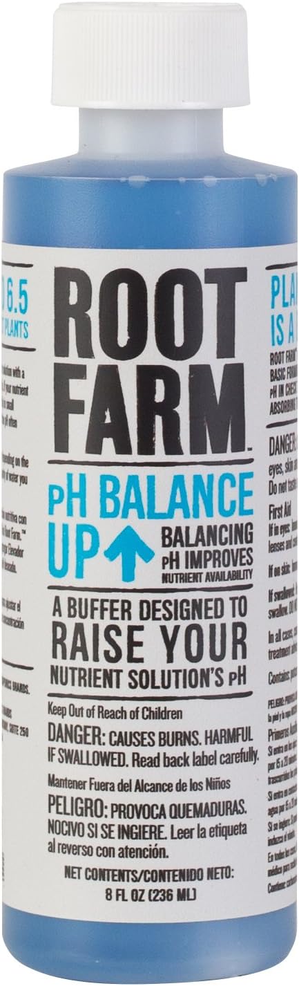 Root Farm pH Balance Up For Hydroponic Plants, 8 oz