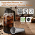 QHH 64oz Cold Brew Coffee Maker, Mason Jar Pitcher with Stainless Steel Filter, Sealed, Leak-Proof Lid with Pour Spout