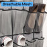 24 Closet 40 lbs, Closets GORILLA GRIP Over the Door Shoe Organizer, Large Breathable Mesh Pockets, Space Saving