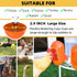 LEWINHOOK (5 Pack), 2.9 Chicken Waterer Cups Automatic Large Poultry Waterer Cups with Anti-Dirt Cover, Suitable