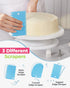 Kootek 32-Piece Piping Bags and Tips Set with 24 Icing Tips, Reusable Pastry Bags